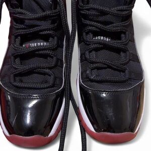 Jordan Black and Red Men's Sneakers